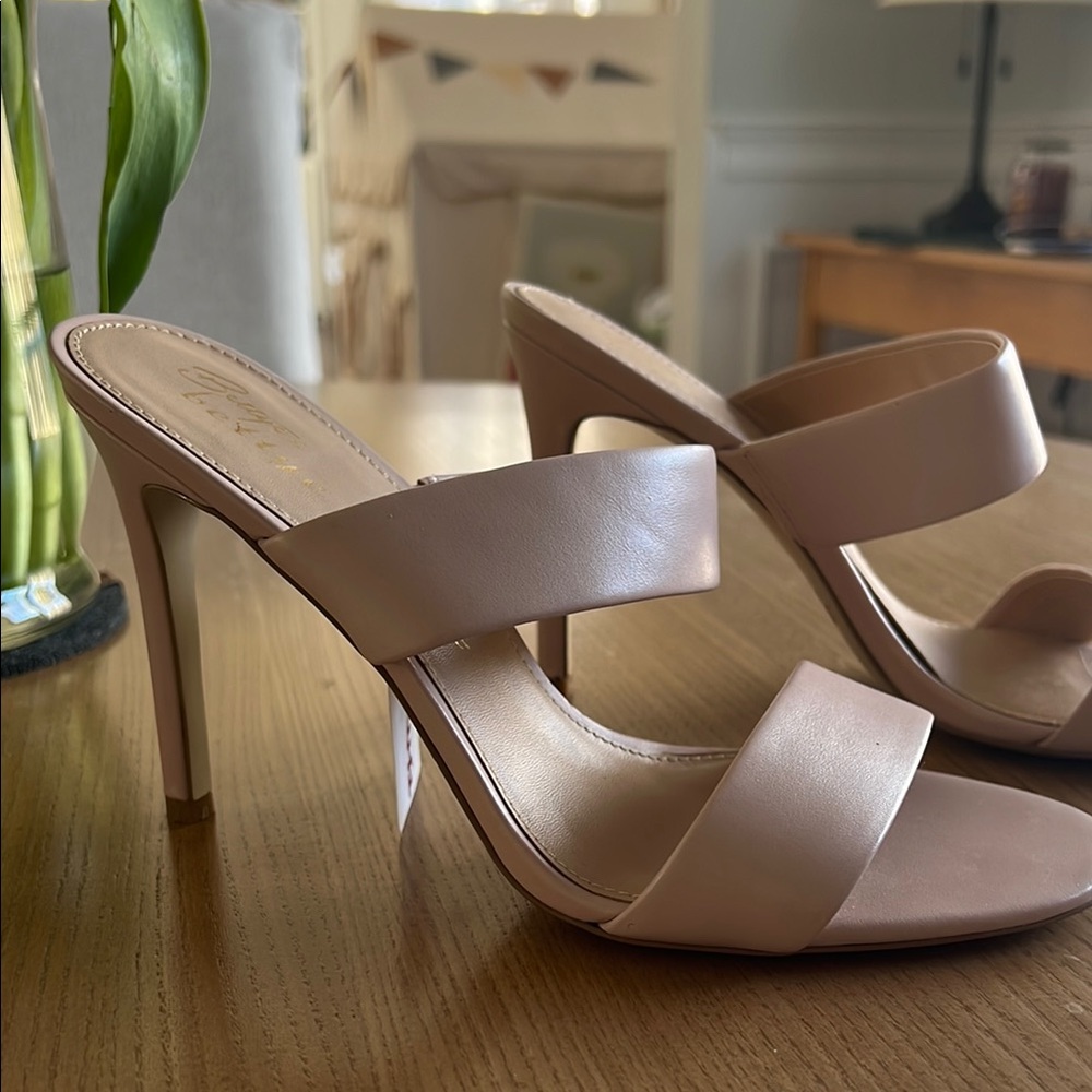 BETTYE MULLER Elegant Nude Heeled Sandals